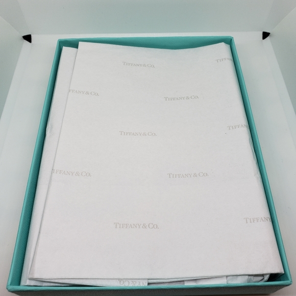 Tiffany & Co. Open Cross Square Omega Choker Sterling Silver 925 - Picture 4 of 4